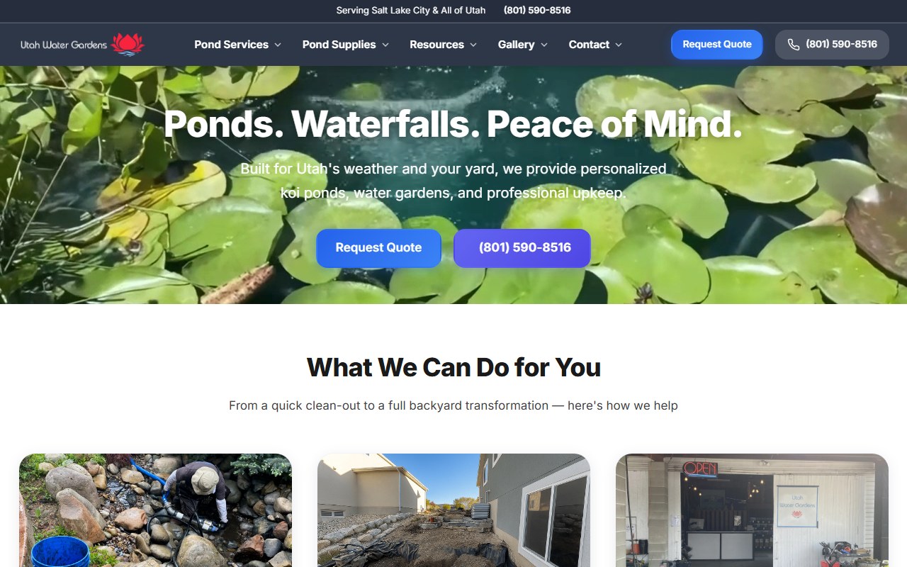 Utah Water Gardens preview